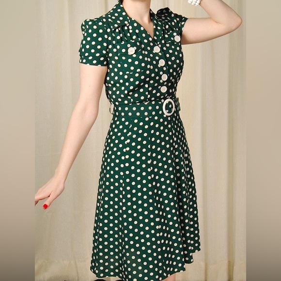 Trashy Diva Dresses & Skirts - Trashy Diva Irish Polka Sweetie Size 8